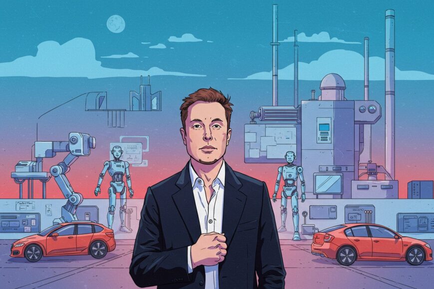 elon-musk-et-larmee-de-robots-tesla - MondeTech.fr