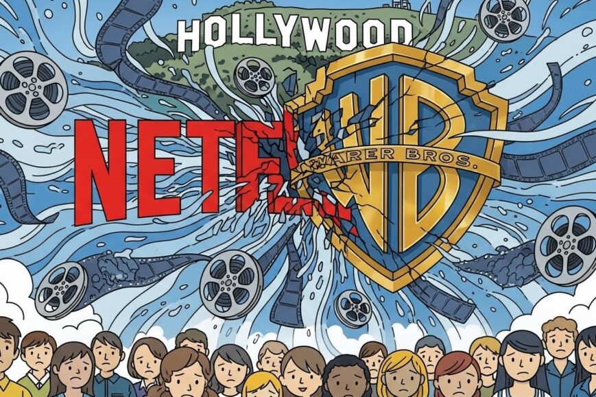 netflix-achat-warner-bros-revolution-hollywood - MondeTech.fr