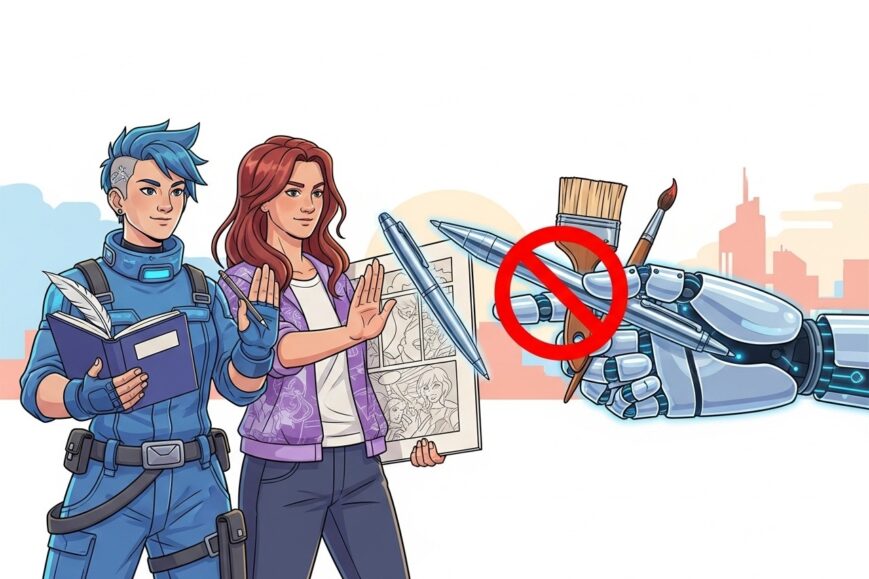 science-fiction-et-comic-con-rejettent-lia-generative - MondeTech.fr