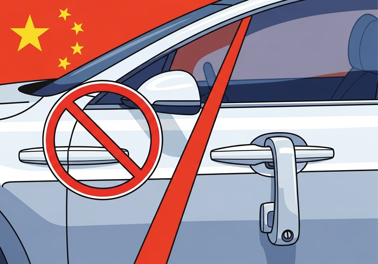 chine-interdit-poignees-cachees-voitures - MondeTech.fr